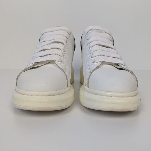 Alexander McQueen Men's Platform Sneakers Black and White 38 - Picture 4 of 15
